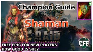 RAID Shadow Legends  Champion Guide  Shaman [upl. by Abbe]