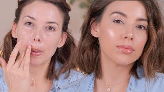 EVERYDAY MAKEUP TUTORIAL  GLOWY amp FRESH [upl. by Arimahs]