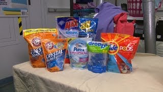 Laundry detergents Pod or powder  Consumer Reports [upl. by Talanta]