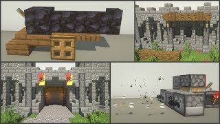 Minecraft 25 Burg Bau Ideen [upl. by Dirgni935]