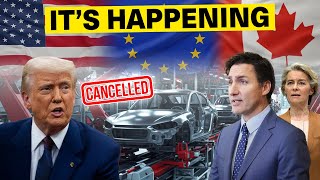 Canada Just Opened a Door to EU for Electric Vehicles  a Devastating Blow to US Auto Industry [upl. by Etti]