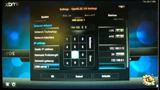 OpenELEC staticIP [upl. by Otnicaj]