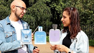 Public Reactions  Versace Pour Homme vs Rasasi Hawas vs Light Blue Intense  Mens Fragrance Review [upl. by Ayatal]