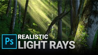 Add realistic Light Rays with Adobe Photoshop Brush in description [upl. by Ellerihs]