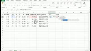 Northings and Eastings from Bearings and Distances [upl. by Raviv]