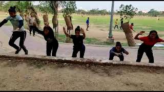 leg power workout for girlsby Berhampur physical academy [upl. by Ardnatal]