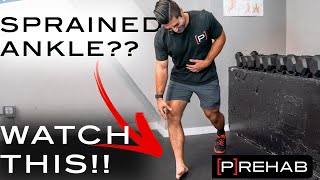 How To Rehab A Lateral Ankle Sprain [upl. by Aicilas]