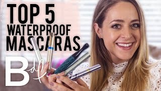 Top 5 Waterproof Mascaras [upl. by Ylahtan335]