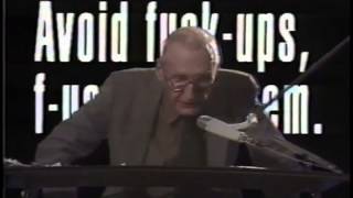 William Burroughs Advice for Young People [upl. by Ailina]