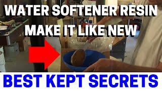 NEVER Replace Water Softener Resin Until Watching This [upl. by Rizika]