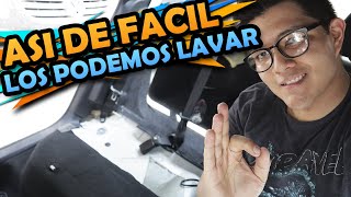 COMO QUITAR LOS ASIENTOS DEL CARRO PARA LAVAR LA TELA  Livander [upl. by Randal]