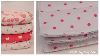 The BEST DIY Cloth Diaper Soakers HowTo  Whitney Sews [upl. by Bassett]