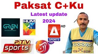 Paksat CKu Band latest update 2024 [upl. by Ahsilav417]