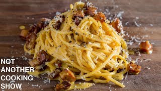 PERFECT SPAGHETTI CARBONARAthe easy way [upl. by Nas]