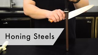 Honing Steels at Korin amp How To Use Them [upl. by Burrow]