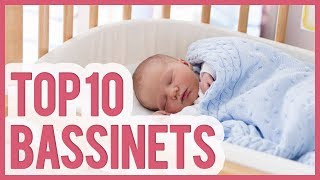 Best Bassinet 2019 – TOP 10 Baby Bassinets [upl. by Enoved93]