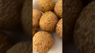 Sesame seed Balls [upl. by Nimzzaj]