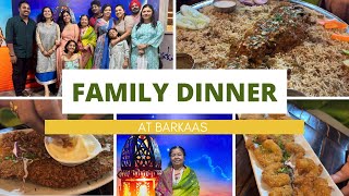 Family Dinner at Barkaas Mandi Hyderabad [upl. by Nnaaras]