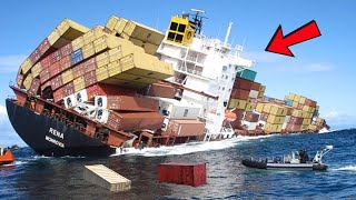 What HAPPENS To Shipping CONTAINER LOST At SEA [upl. by Massingill]