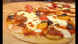 Easy Pita Bread Pizza  Christine Cushing [upl. by Wat]