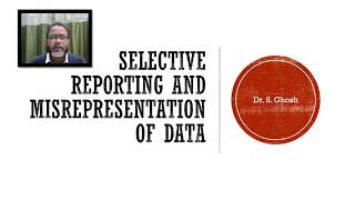 Selective Reporting and Misrepresentation of Data [upl. by Sarilda663]