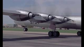 Six Turning Four Burning  Convair B36 quotPeacemakerquot HD [upl. by Keir613]