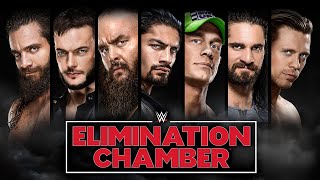 FULL EVENT Elimination Chamber 2018 – Reigns Cena Bliss Bayley and more enter the Chamber [upl. by Ahsinauq]