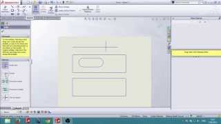 SolidWorks tutorial 2D tekenen Nederlands dutch NL [upl. by Nisay]