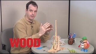 Toy Trebuchet  WOOD magazine [upl. by Nevart]