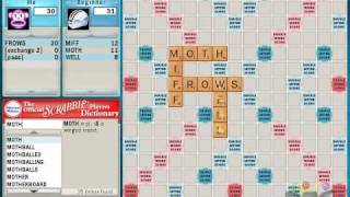 Official SCRABBLE PC Game  Game Play Video [upl. by Farlee]