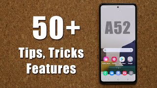 50 Samsung Galaxy A52 Tips Tricks and Features 5G 4G [upl. by Durwin]