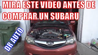 🚗​ HAZ ESTO antes de comprar un SUBARU [upl. by Caddaric840]