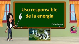 Uso responsable de la energía [upl. by Dina]