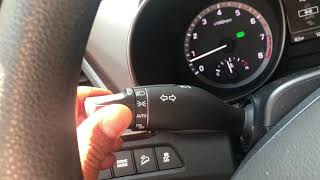 HYUNDAI SANTA FE  How to turn on and off the headlights [upl. by Landers]