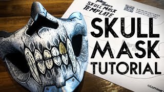 Skull Mask Tutorial [upl. by Edobalo848]