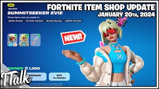 NEW SUMMITSEEKER EVIE SET Fortnite Item Shop January 20th 2024 Fortnite Chapter 5 [upl. by Ahtar]