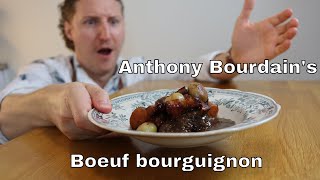 ANTHONY BOURDAINS BOEUF BOURGUIGNON RECIPE  BEEF BOURGUIGNON RECIPE [upl. by Flss]