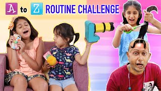 A to Z ROUTINE Challenge  MyMissAnand [upl. by Ardnuahc]