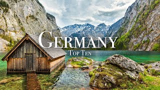 Top 10 Places To Visit In Germany  4K Travel Guide [upl. by Eboh]