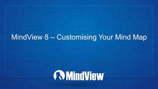 MindView 8  Customizing Your Mind Map [upl. by Paradies]