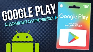 Google Play Karte einlösen [upl. by Ainat]