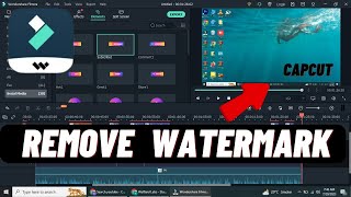 How To Remove Watermark In Filmora [upl. by Kered7]