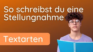 Stellungnahme verfassen ✅ Gliederung Argumente Begründung [upl. by Bartlett]