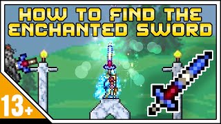 Terraria How To Get Enchanted Sword 142 Journeys End [upl. by Gut404]