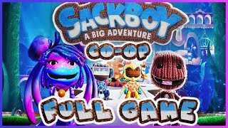 Sackboy A Big Adventure FULL GAME Longplay CoOp PS4 PS5 [upl. by Wyn]