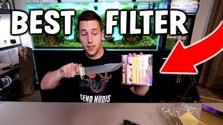 BEST Nano Aquarium Filter With Bio Media Enhancement Trick [upl. by Enelram331]