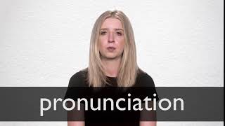 How to pronounce PRONUNCIATION in British English [upl. by Nnyla]