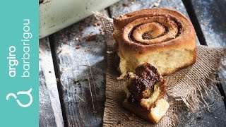 ΡΟΛΑΚΙΑ ΚΑΝΕΛΑΣ Cinnamon rolls της Αργυρώς  Αργυρώ Μπαρμπαρίγου [upl. by Maynard]