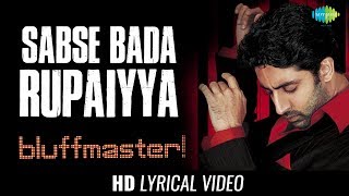 Sabsa Bada Rupaiya  Lyrical  Bluff Master  Mehmood [upl. by Phebe]