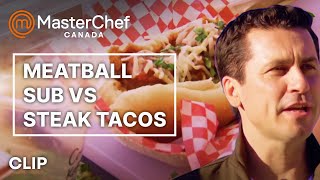 Tacos vs Meatballs  MasterChef Canada  MasterChef World [upl. by Jemina]